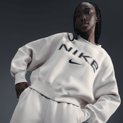 White nike fashion jumper womens